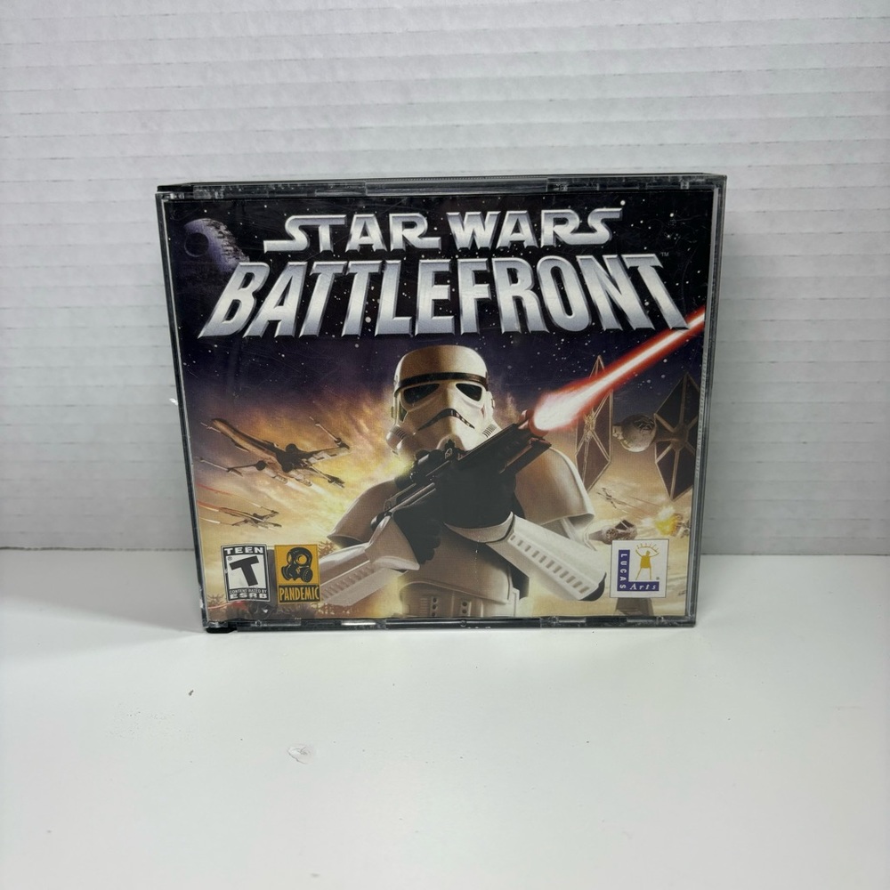 Star Wars Battlefront PC CD Rom 3 Disc‎ Set
